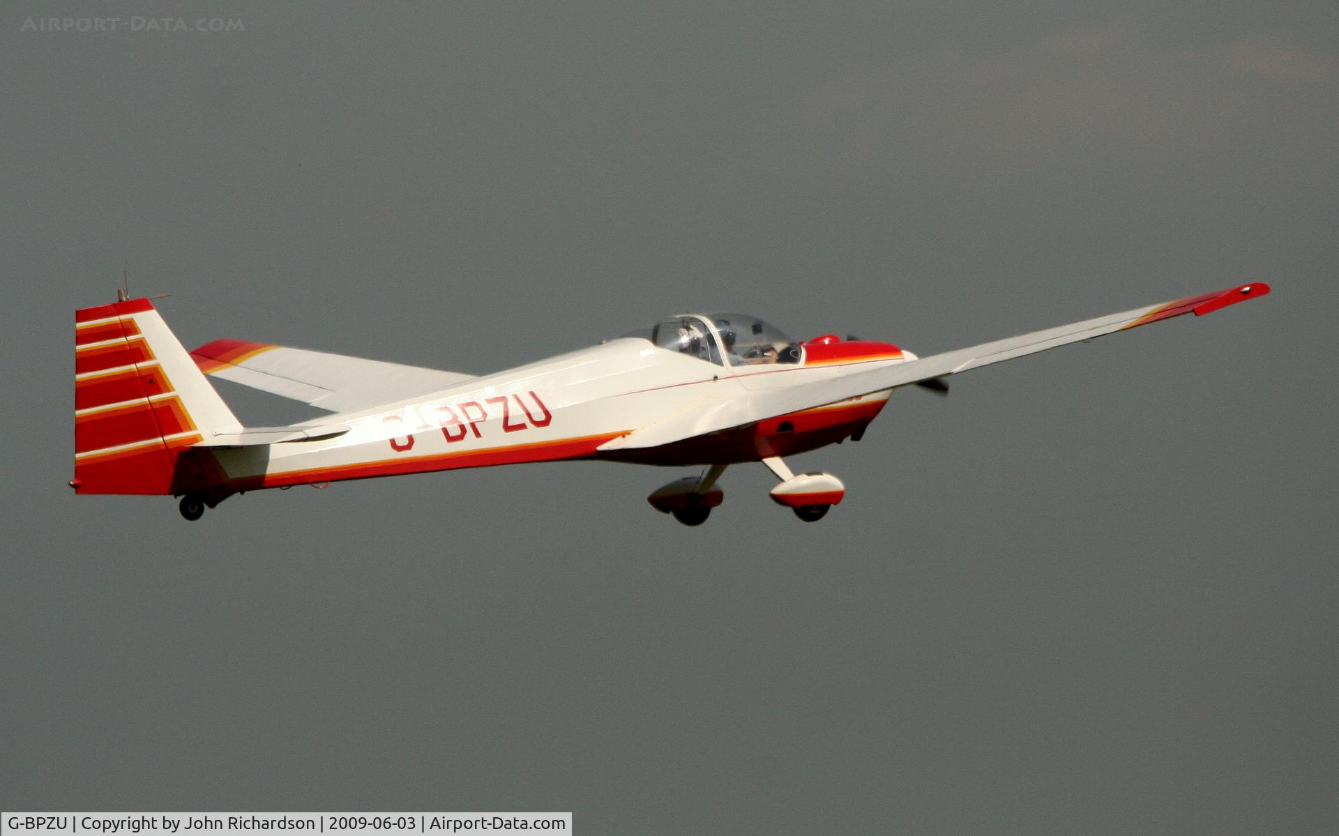 G-BPZU, 1989 Scheibe SF-25C Falke C/N 44471, Parham Airfield Nr Storrington W Sussex