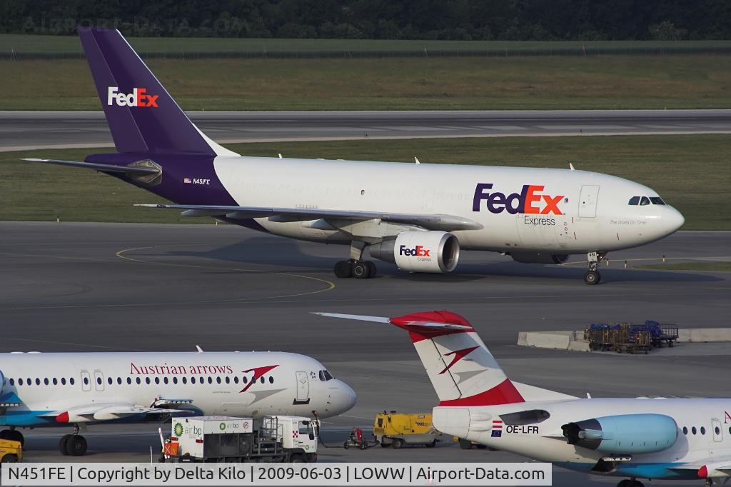N451FE, 1984 Airbus A310-222 C/N 303, FedEx  Express