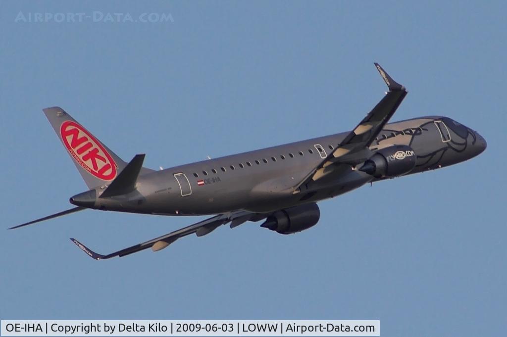 OE-IHA, 2009 Embraer 190LR (ERJ-190-100LR) C/N 19000285, NIKI new Embraer del.2009-05-14