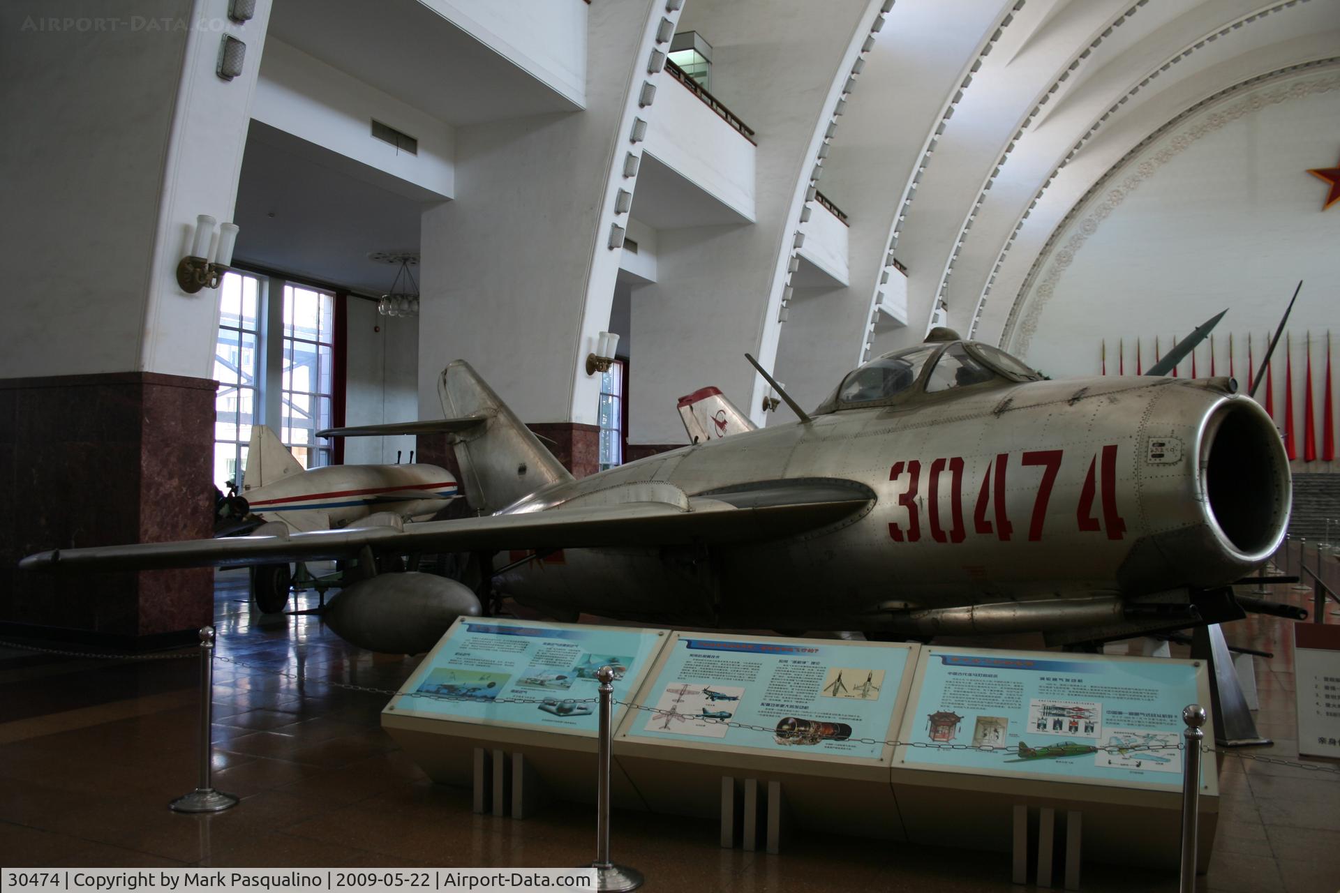 30474, Shenyang J-5 C/N Not found 70868, Shenyang J-5 on display at Military Museum Beijing