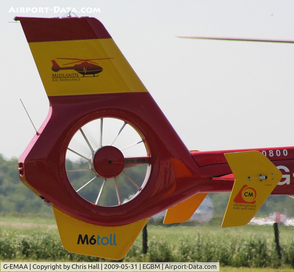 G-EMAA, 2005 Eurocopter EC-135T-2 C/N 0448, East Midland Air Ambulence