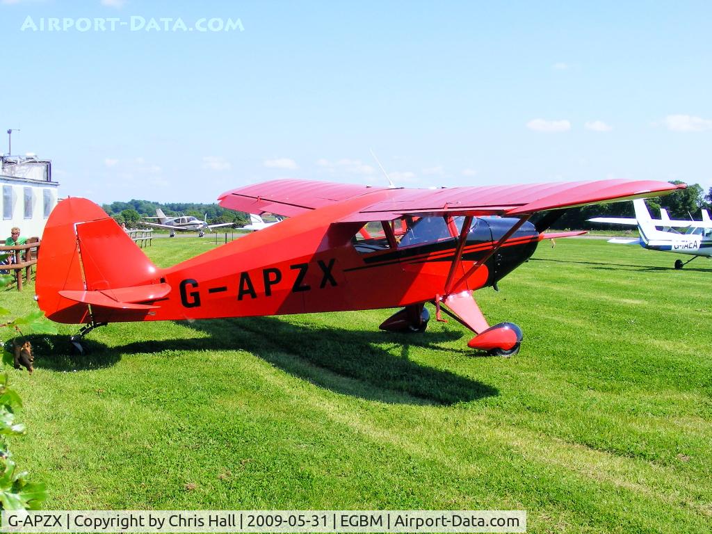 G-APZX, 1957 Piper PA-22-150 Caribbean C/N 22-5181, Previous ID: N7420D