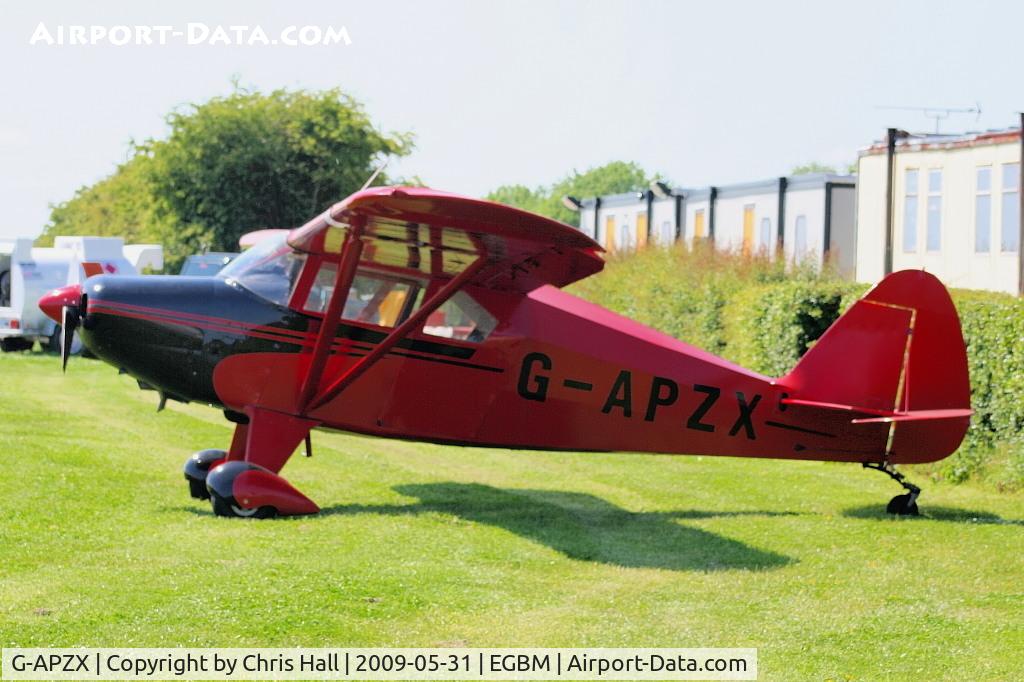 G-APZX, 1957 Piper PA-22-150 Caribbean C/N 22-5181, Previous ID: N7420D