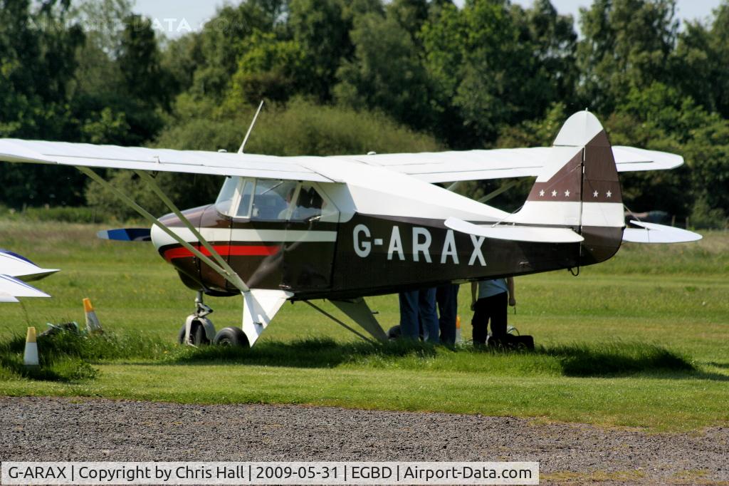 G-ARAX, 1956 Piper PA-22-150 Caribbean C/N 22-3830, Previous ID: N4523A