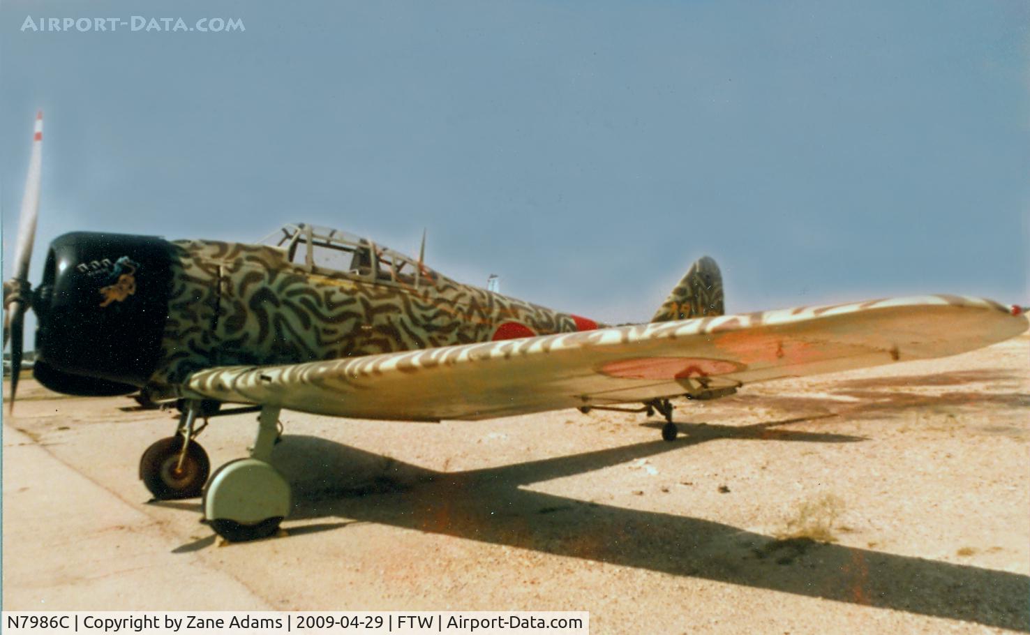 N7986C, 1943 North American SNJ-5 Texan C/N 51698, At Meacham Field - Tora Tora Tora Zero Replica