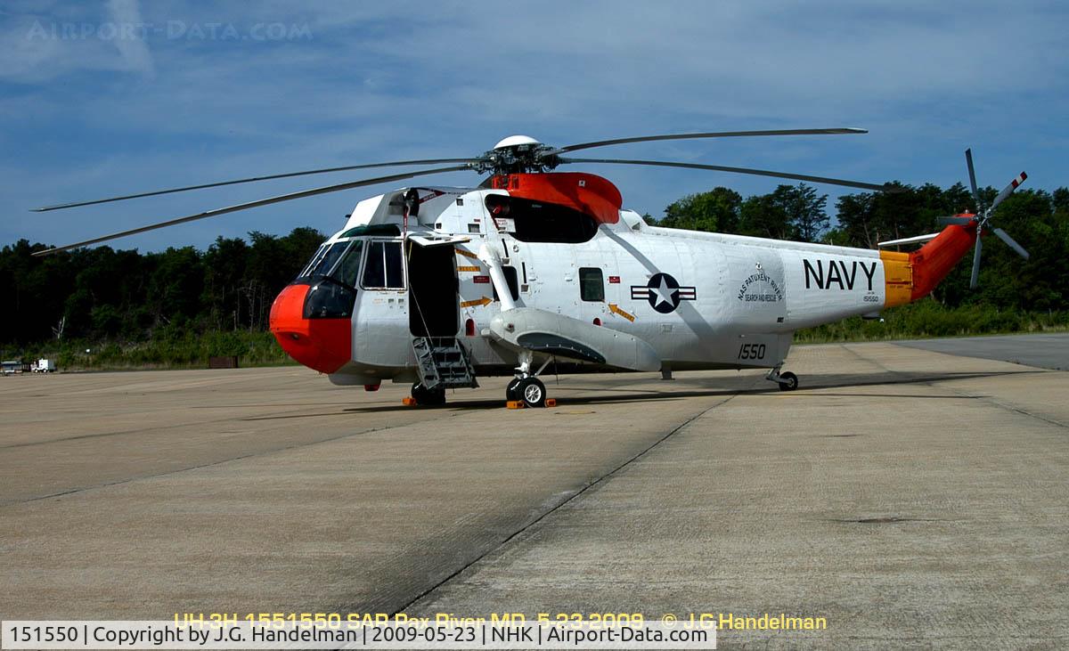 151550, Sikorsky SH-3A Sea King C/N 61263, One of 3 remaining Sea Kings in USN at Pax River