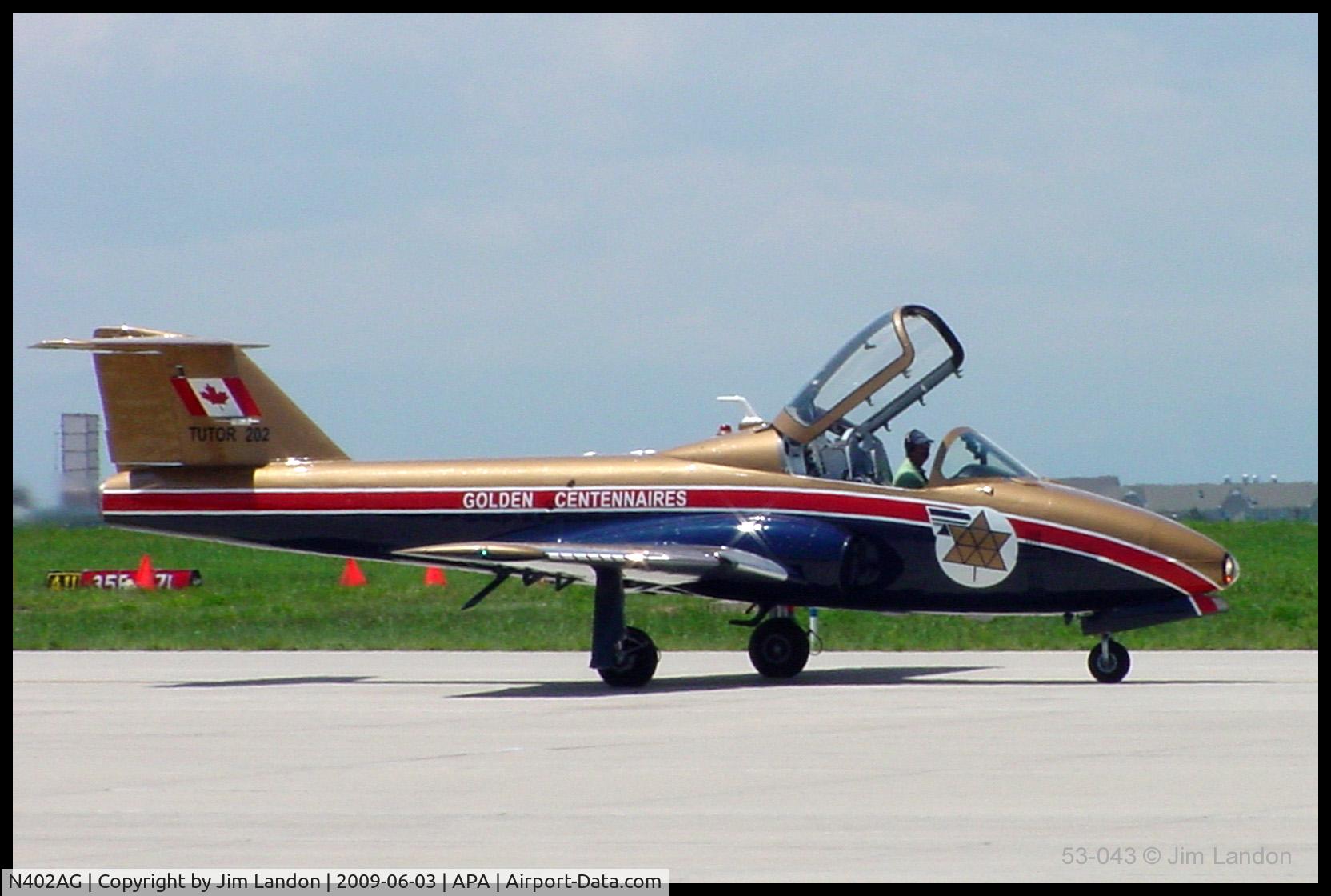 N402AG, 1967 Canadair CL-41G-5 Tebuan C/N 2208, 1967 Canadair CL41G ... Tutor 202