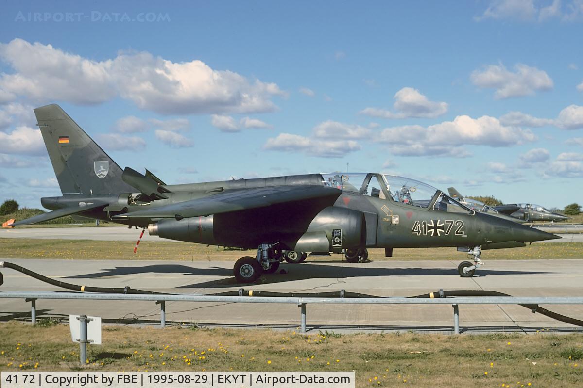 41 72, Dassault-Dornier Alpha Jet A C/N 0172, Fluglehrgruppe 35 Alpha Jet