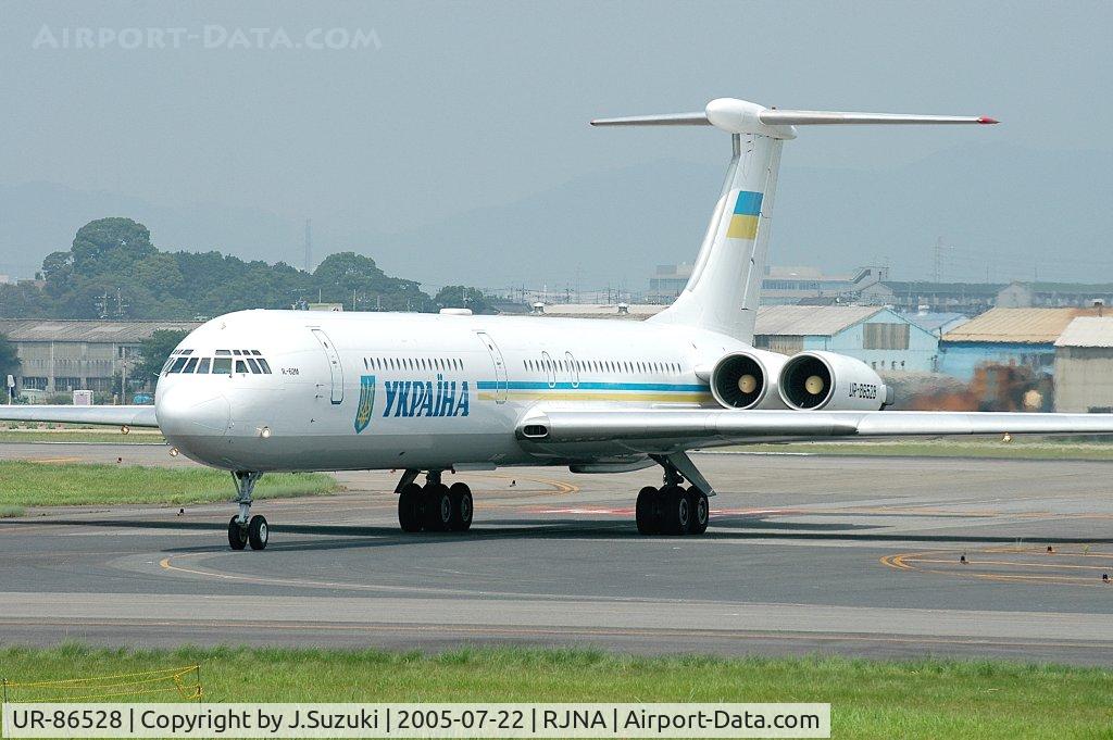 UR-86528, 1981 Ilyushin Il-62M C/N 4038111, VIP flight from HND to NKM