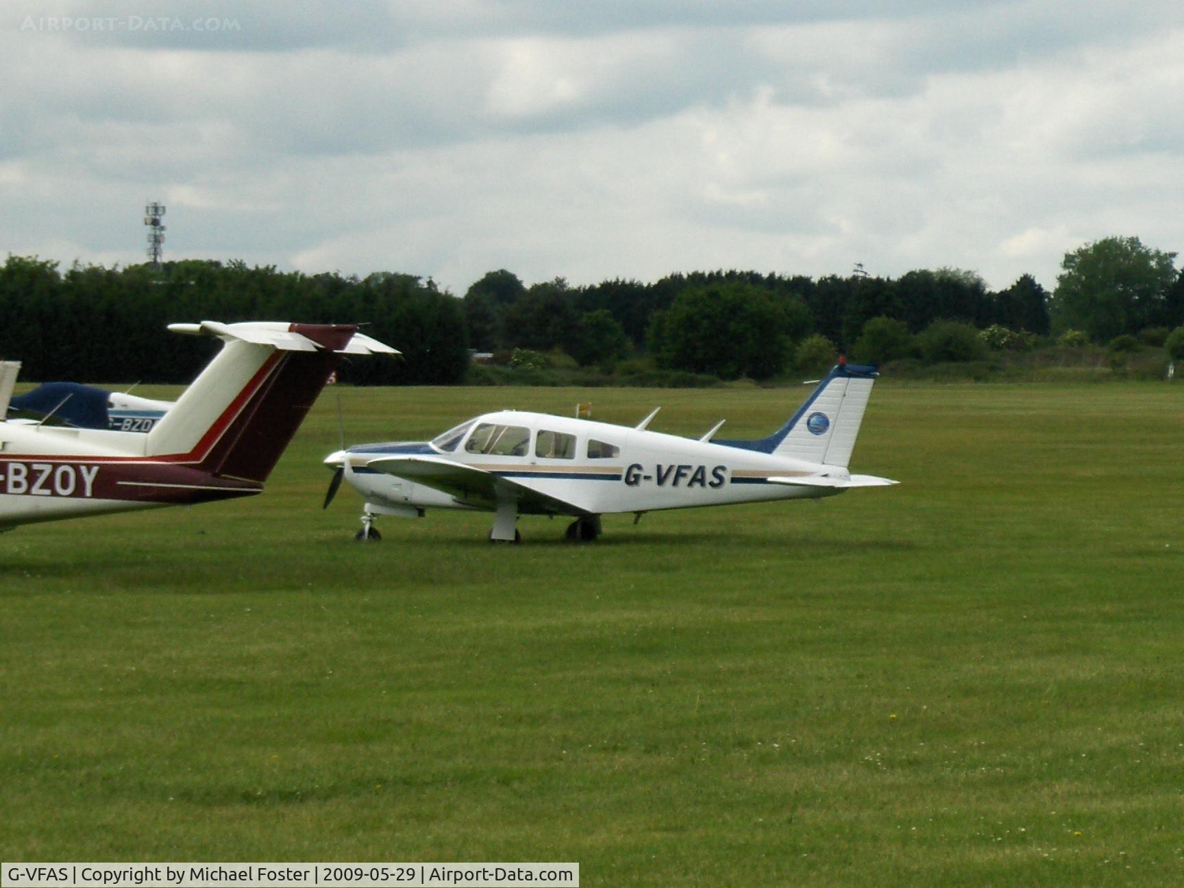 G-VFAS, 1974 Piper PA-28R-200 Cherokee Arrow C/N 28R-7435104, At White Waltham