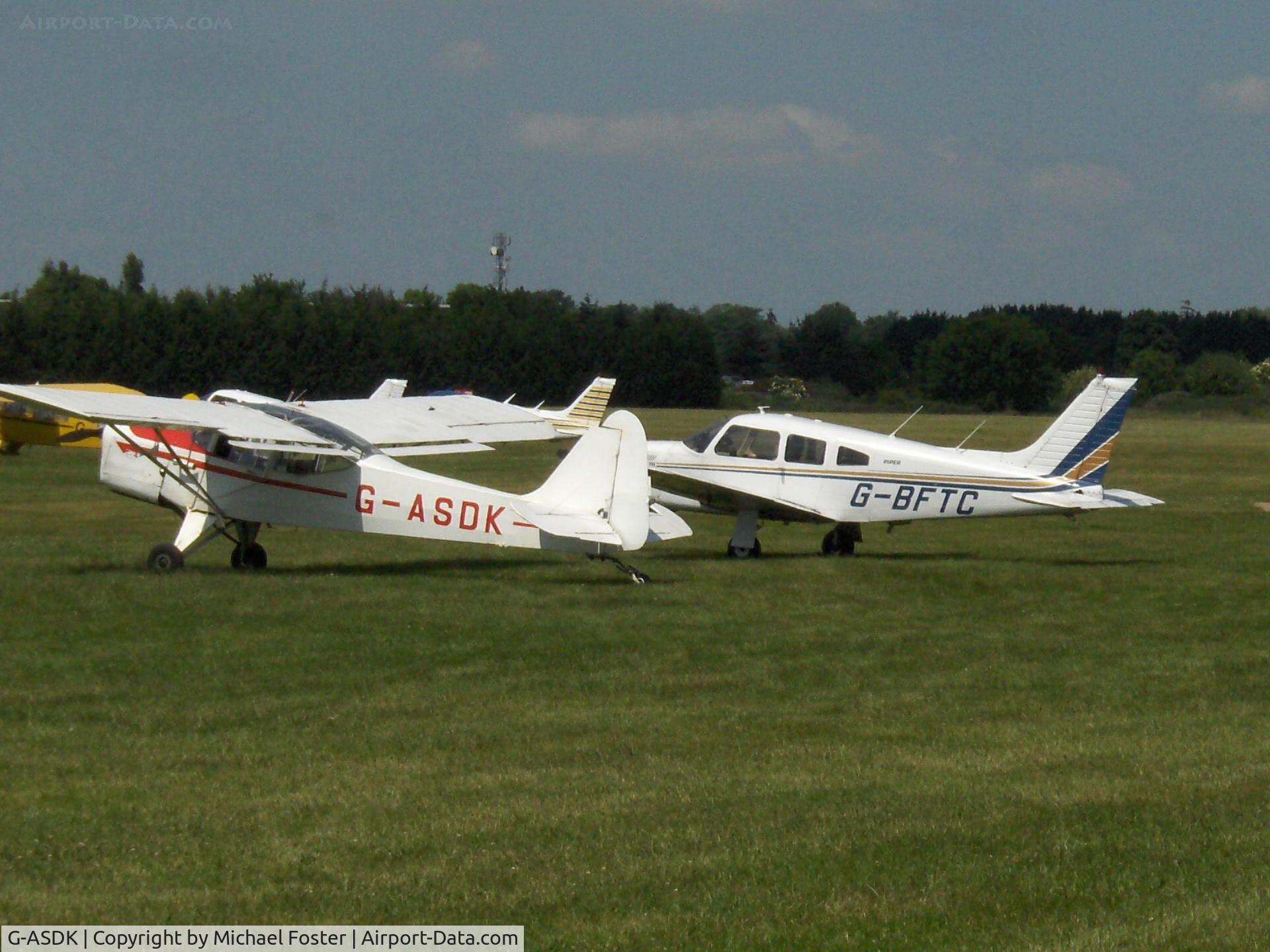 G-ASDK, 1962 Beagle A-61 Terrier 2 C/N B.702, At White Waltham