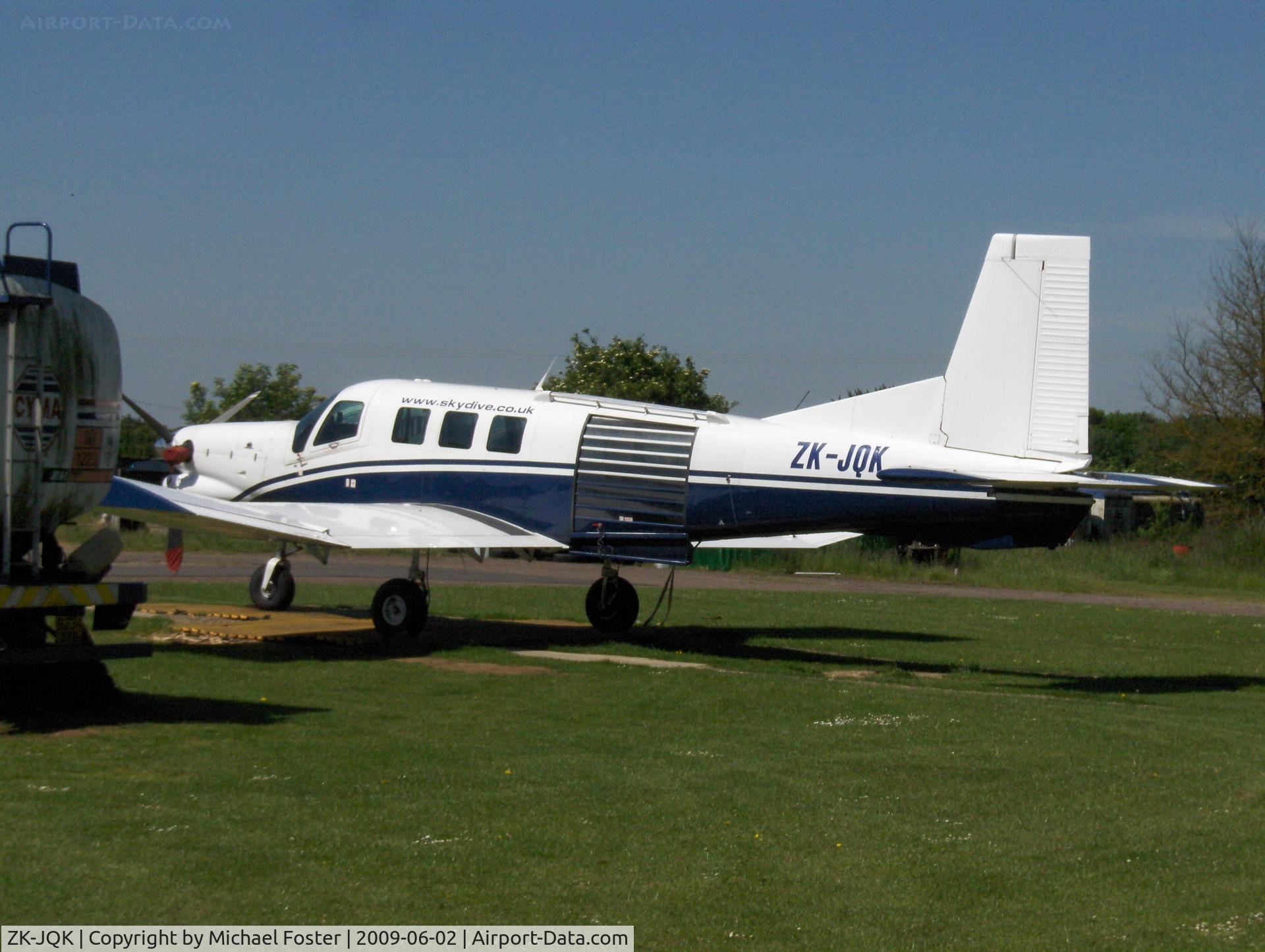 ZK-JQK, Pacific Aerospace 750XL C/N 118, At Hinton airfield, Northants, England