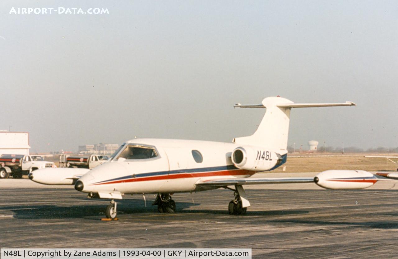 N48L, 1966 Learjet 24A C/N 107, At Arlington Municipal Airport