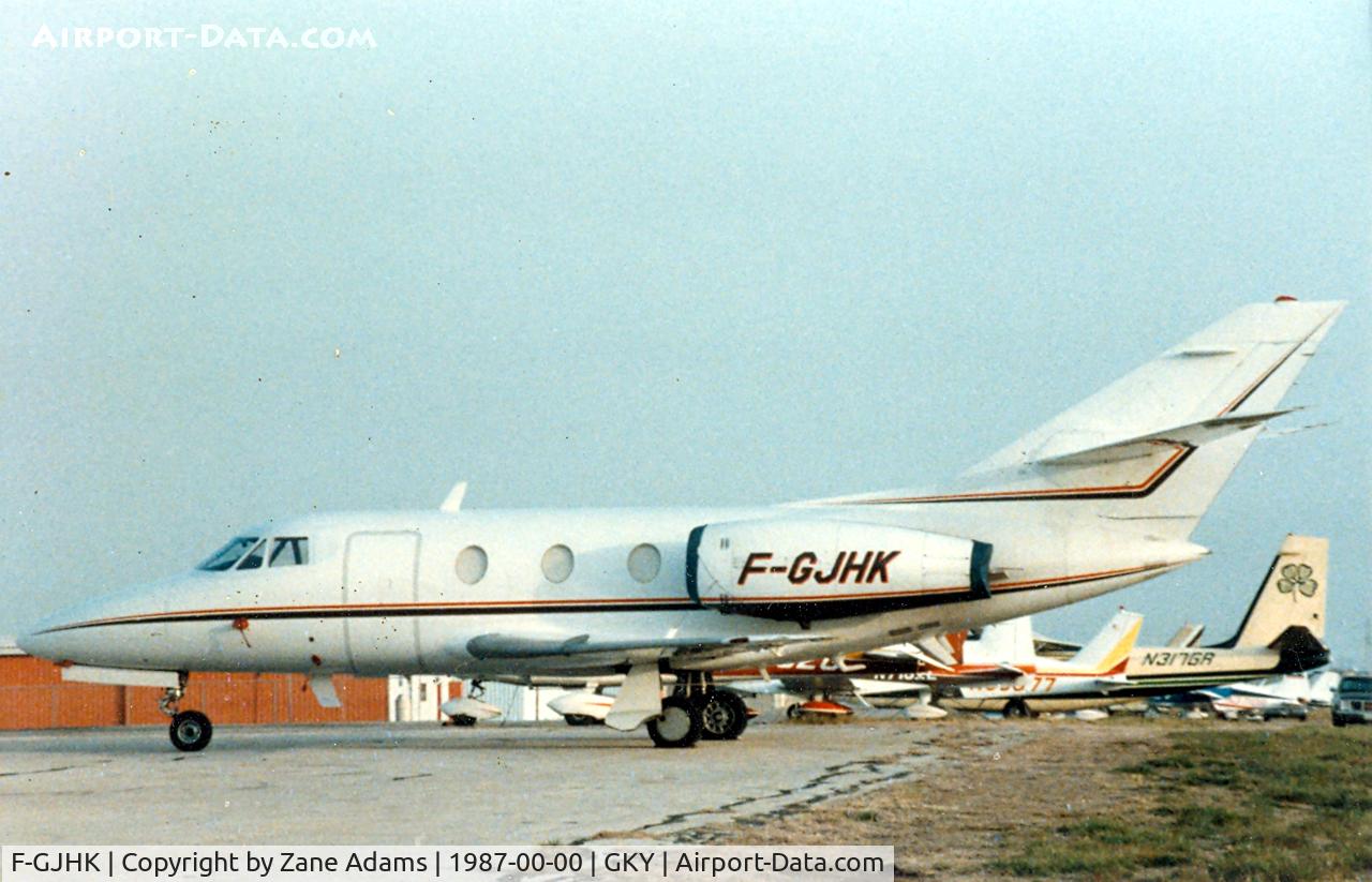 F-GJHK, 1977 Dassault Falcon 10 C/N 108, At Arlington Municipal Airport