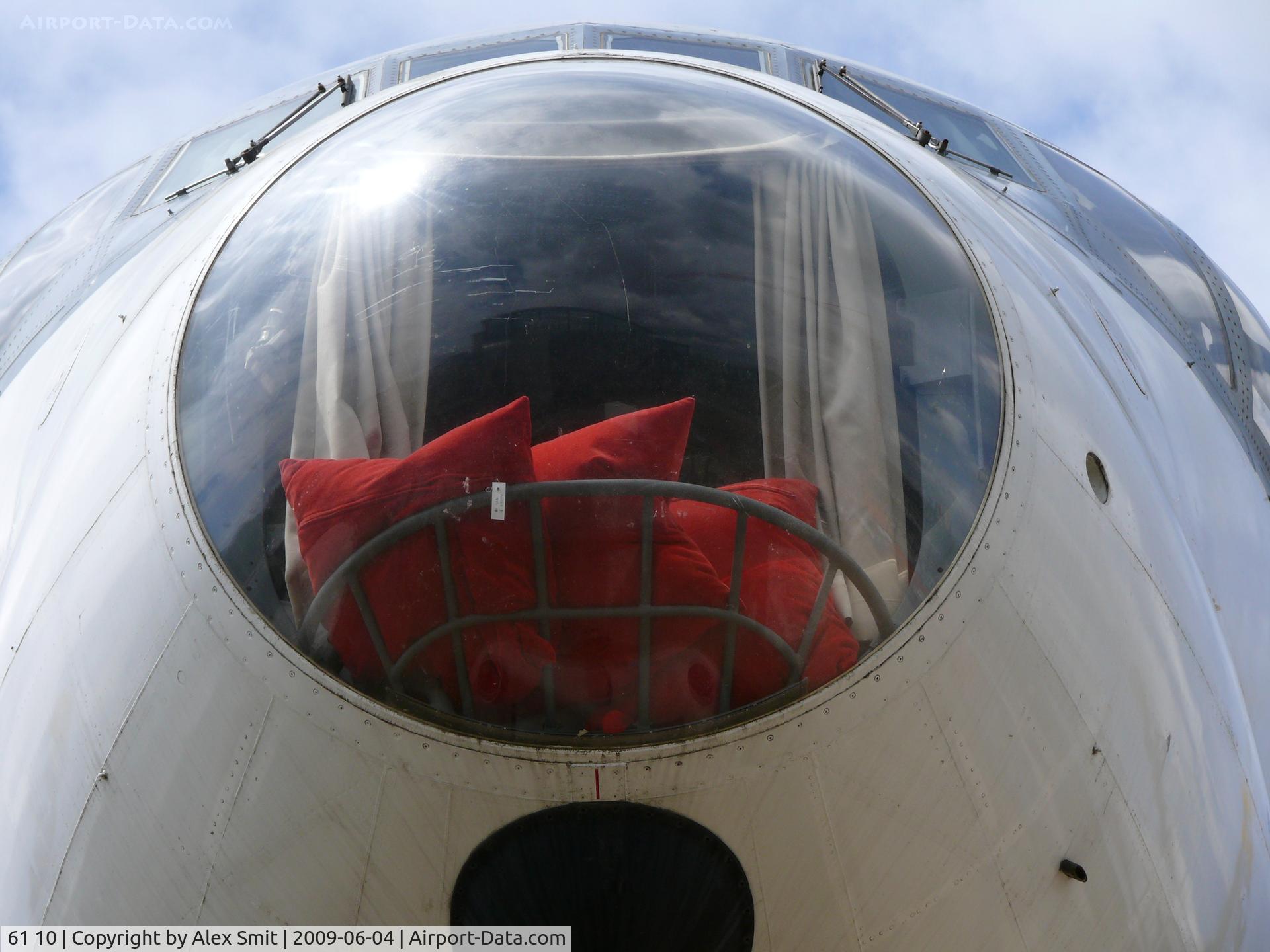 61 10, 1967 Breguet 1150 Atlantic C/N 20, Breguet Br1150 Atlantic ex 61+10 German Navy (Bundesmarine) is now preserved as an exclusive hotelroom at Fitland in Mill (PH) with a nice view from the bedroom