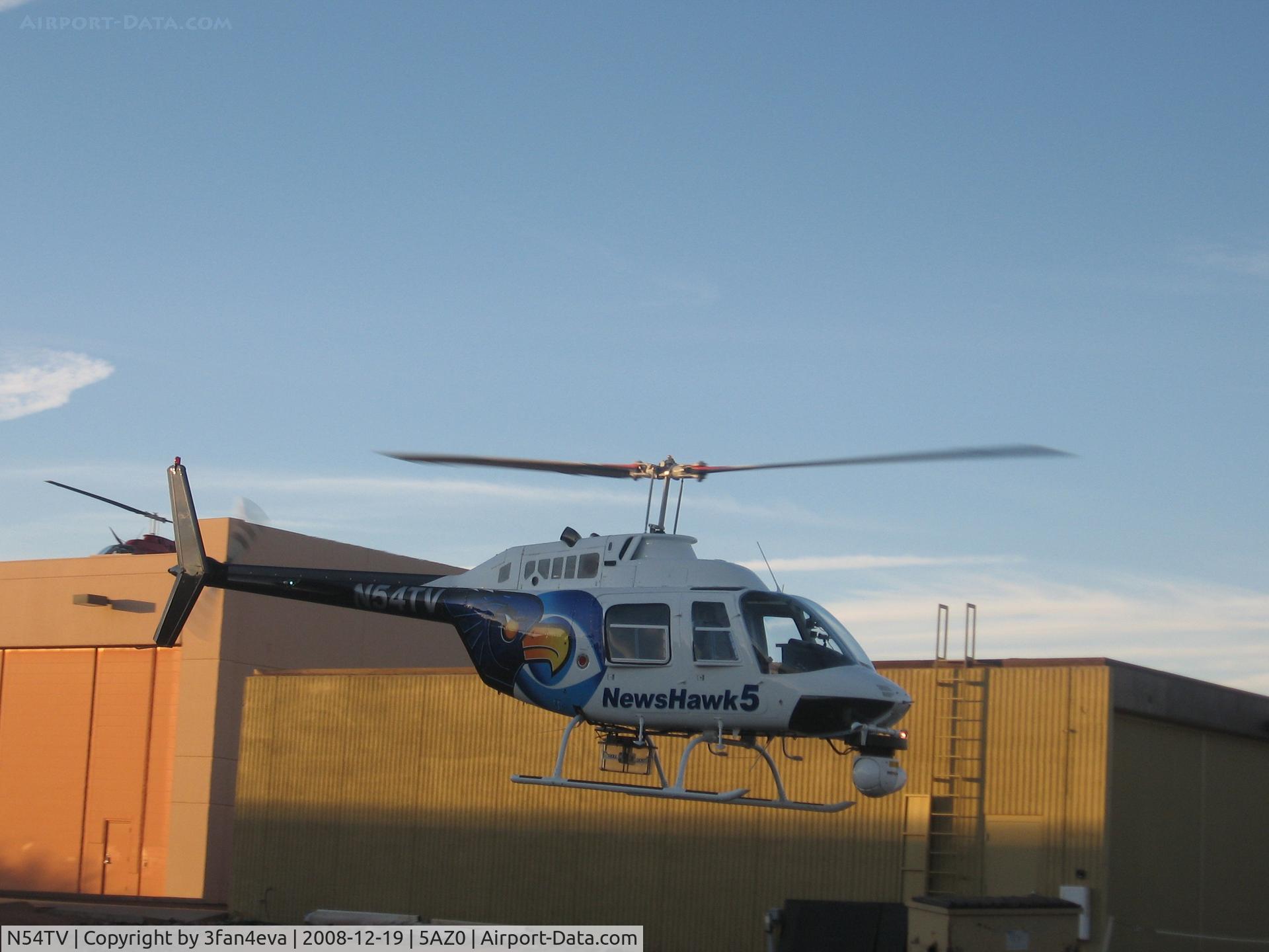 N54TV, 1981 Bell 206B C/N 3434, KPHO-TV Newshawk5
