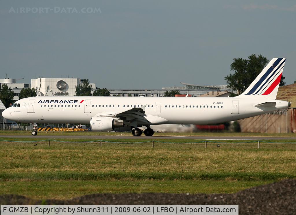 F-GMZB, 1994 Airbus A321-111 C/N 509, Ready for take off rwy 32R... new c/s...