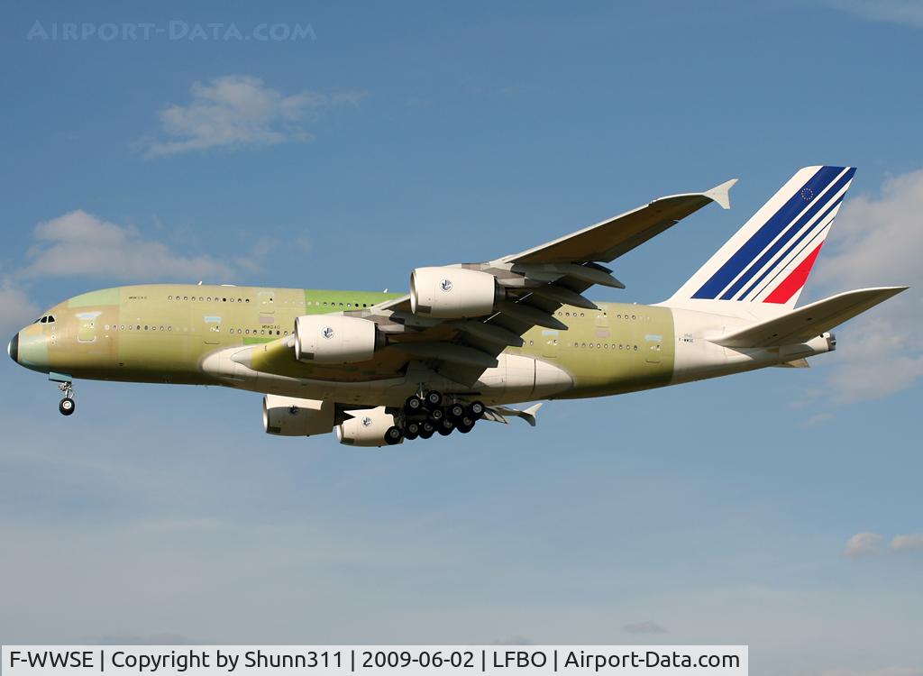 F-WWSE, 2009 Airbus A380-861 C/N 040, C/n 040 - For Air France as F-HPJB