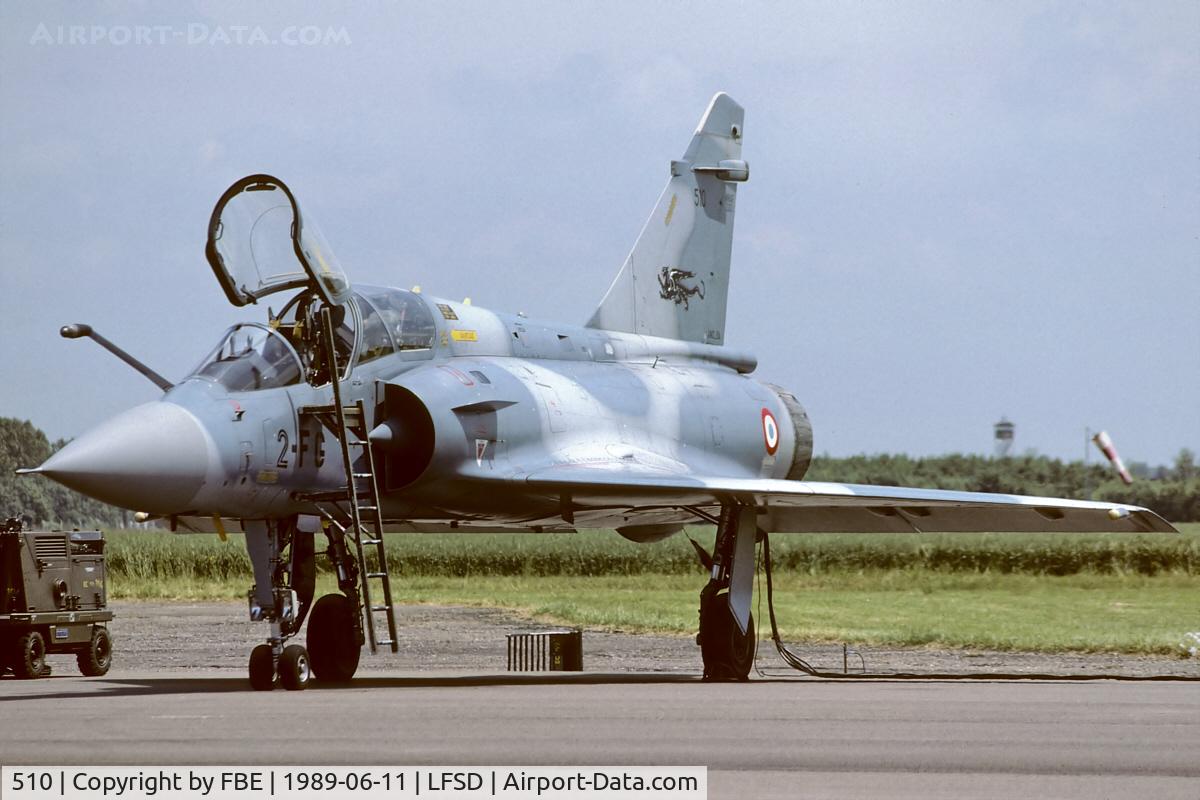 510, Dassault Mirage 2000B C/N 67, 2-FG, Mirage 2000