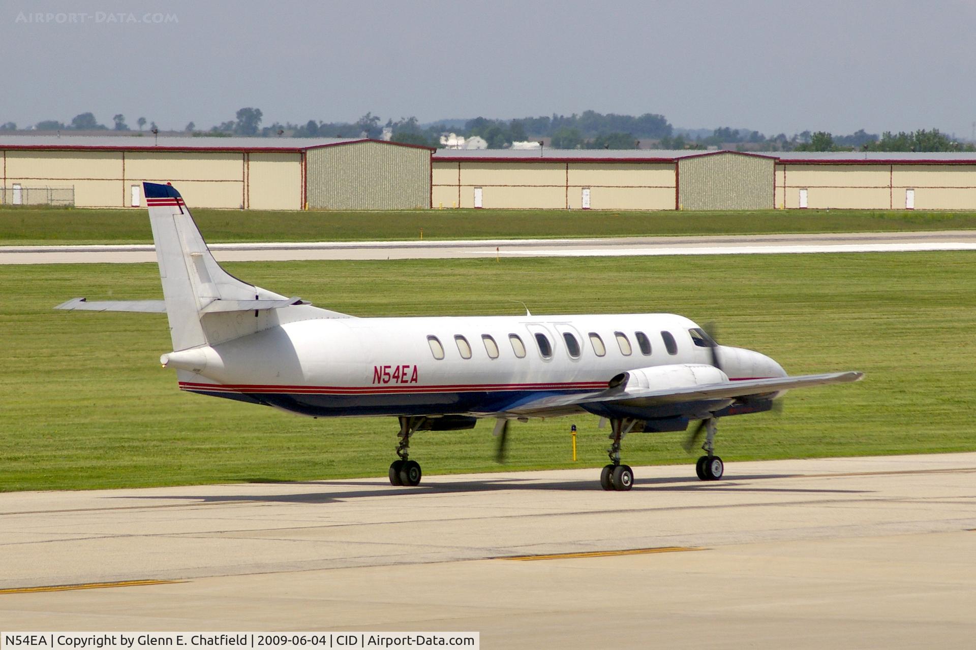 N54EA, 1981 Swearingen SA226TC C/N TC398, Taxiing to Rockwell-Collins