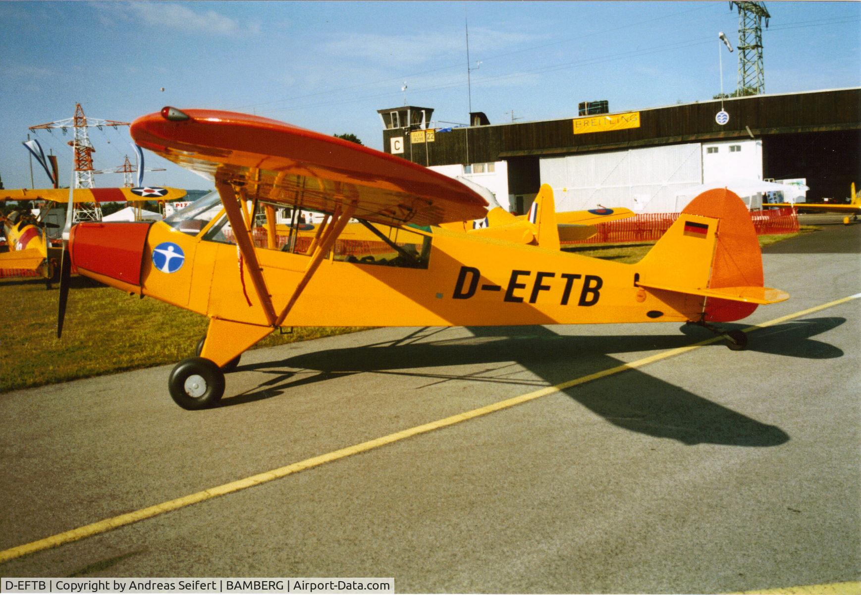 D-EFTB, 1954 Piper L-18C Super Cub (PA-18-95) C/N 18-3455, Oldtimertreffen Bamberg Juli 2003