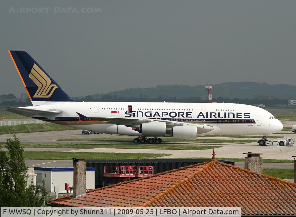 F-WWSQ, 2008 Airbus A380-841 C/N 021, C/n 021 - To be 9V-SKH