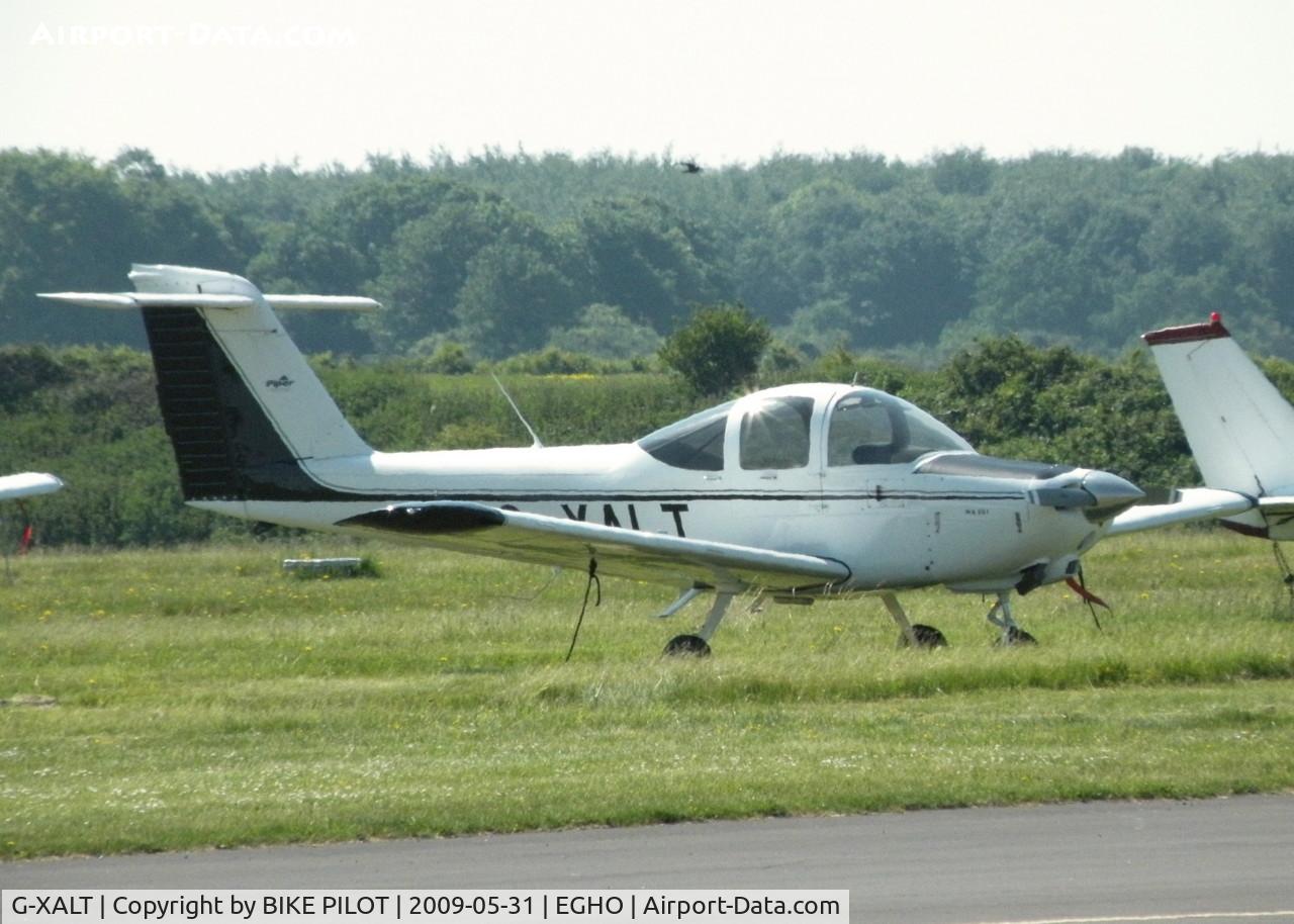 G-XALT, 1979 Piper PA-38-112 Tomahawk Tomahawk C/N 38-79A0801, PARKED IN THE SUN AT THRUXTON