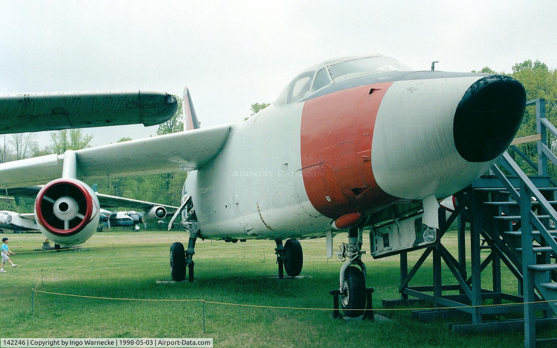 142246, 1957 Douglas A-3B Skywarrier C/N 11572, Douglas A-3B (A3D-2) Skywarrior at the New England Air Museum, Windsor Locks CT