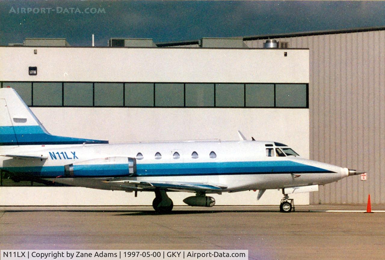 N11LX, 1974 North American NA-265-60 Sabreliner C/N 306-75, Lockheed PAC-3 missile test aircraft at Arlington Municipal