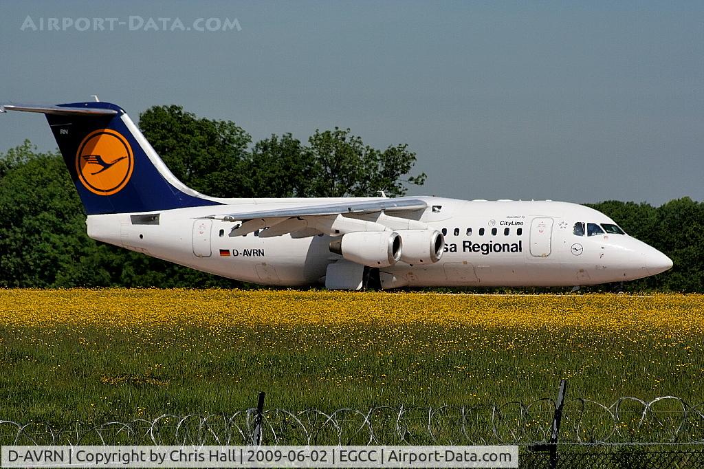 D-AVRN, 1996 British Aerospace Avro 146-RJ85A C/N E2293, Lufthansa Regional operated by CityLine