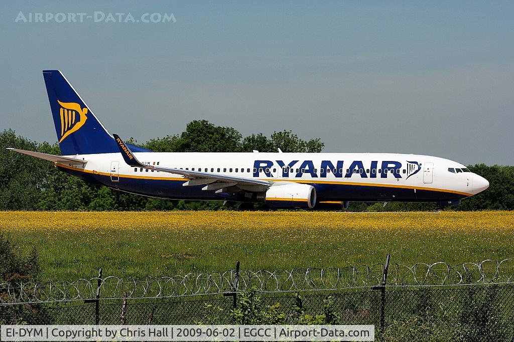 EI-DYM, 2008 Boeing 737-8AS C/N 36575, Ryanair
