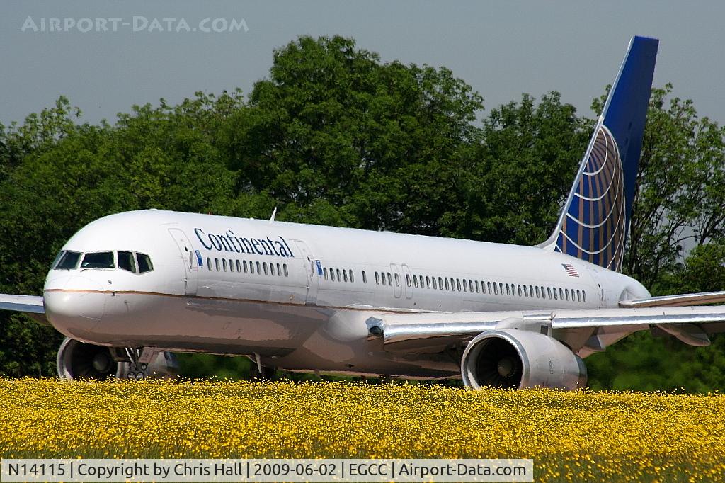 N14115, 1995 Boeing 757-224 C/N 27557, Continental