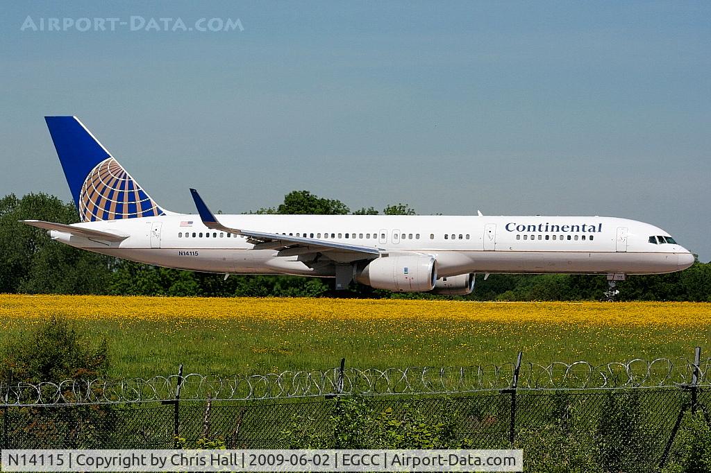 N14115, 1995 Boeing 757-224 C/N 27557, Continental