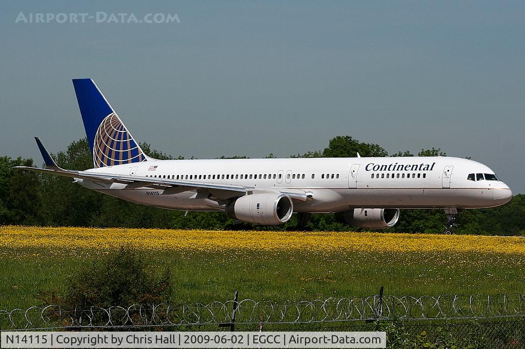 N14115, 1995 Boeing 757-224 C/N 27557, Continental
