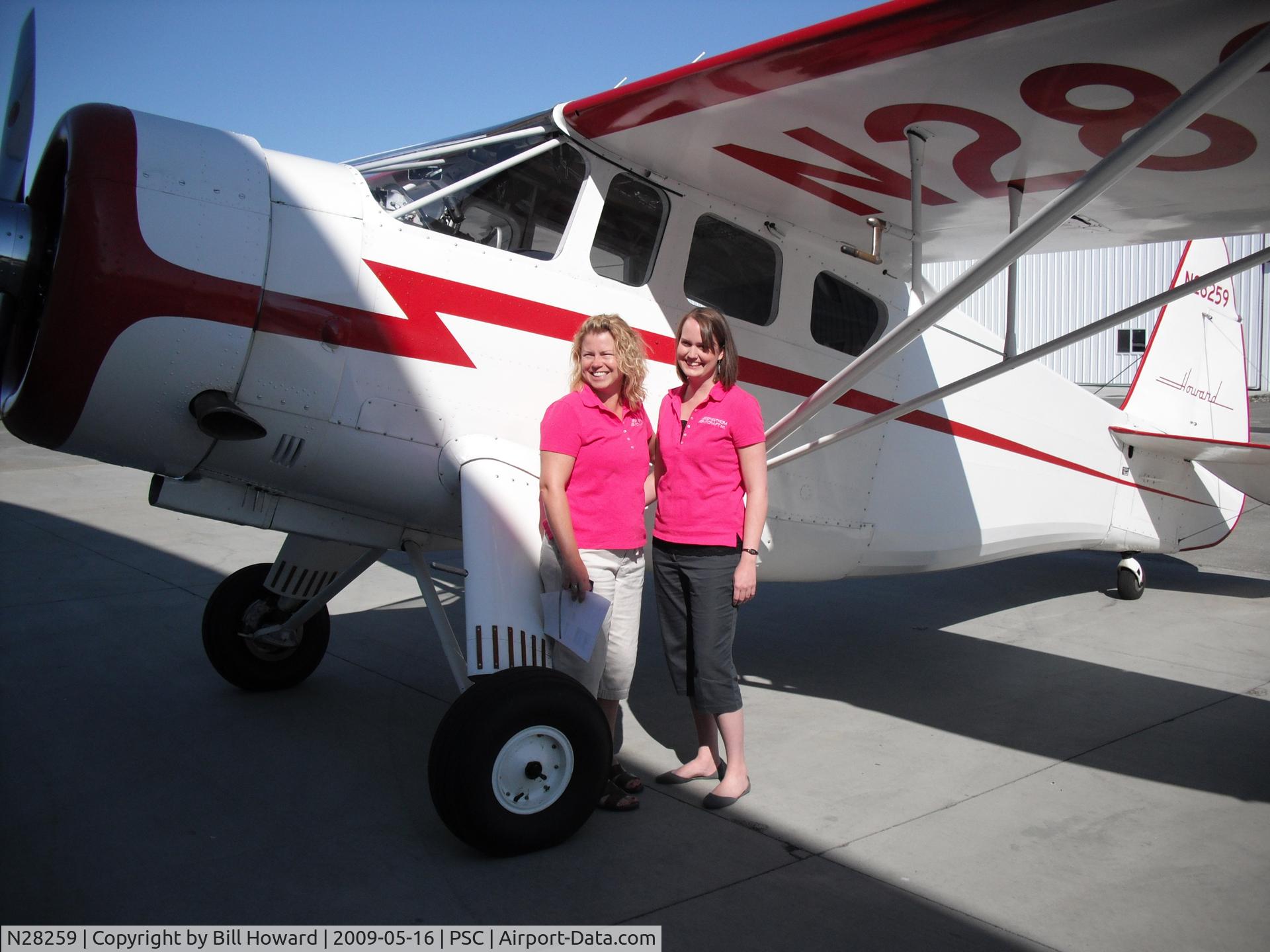 N28259, 1941 Howard Aircraft DGA-15P C/N 548, Bergstrom's Ladies with the Howard