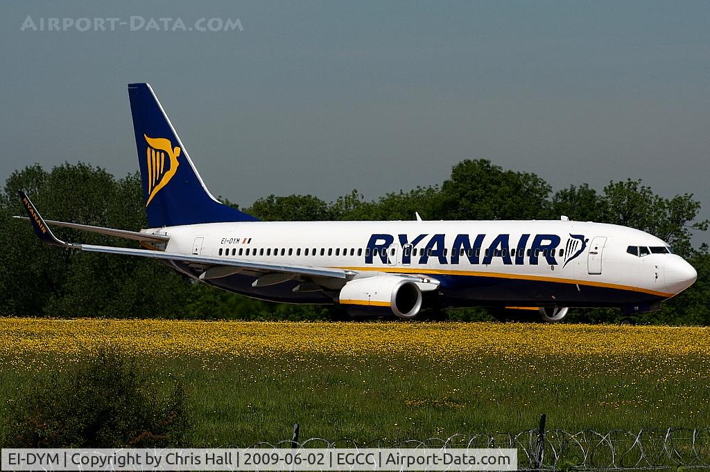 EI-DYM, 2008 Boeing 737-8AS C/N 36575, Ryanair