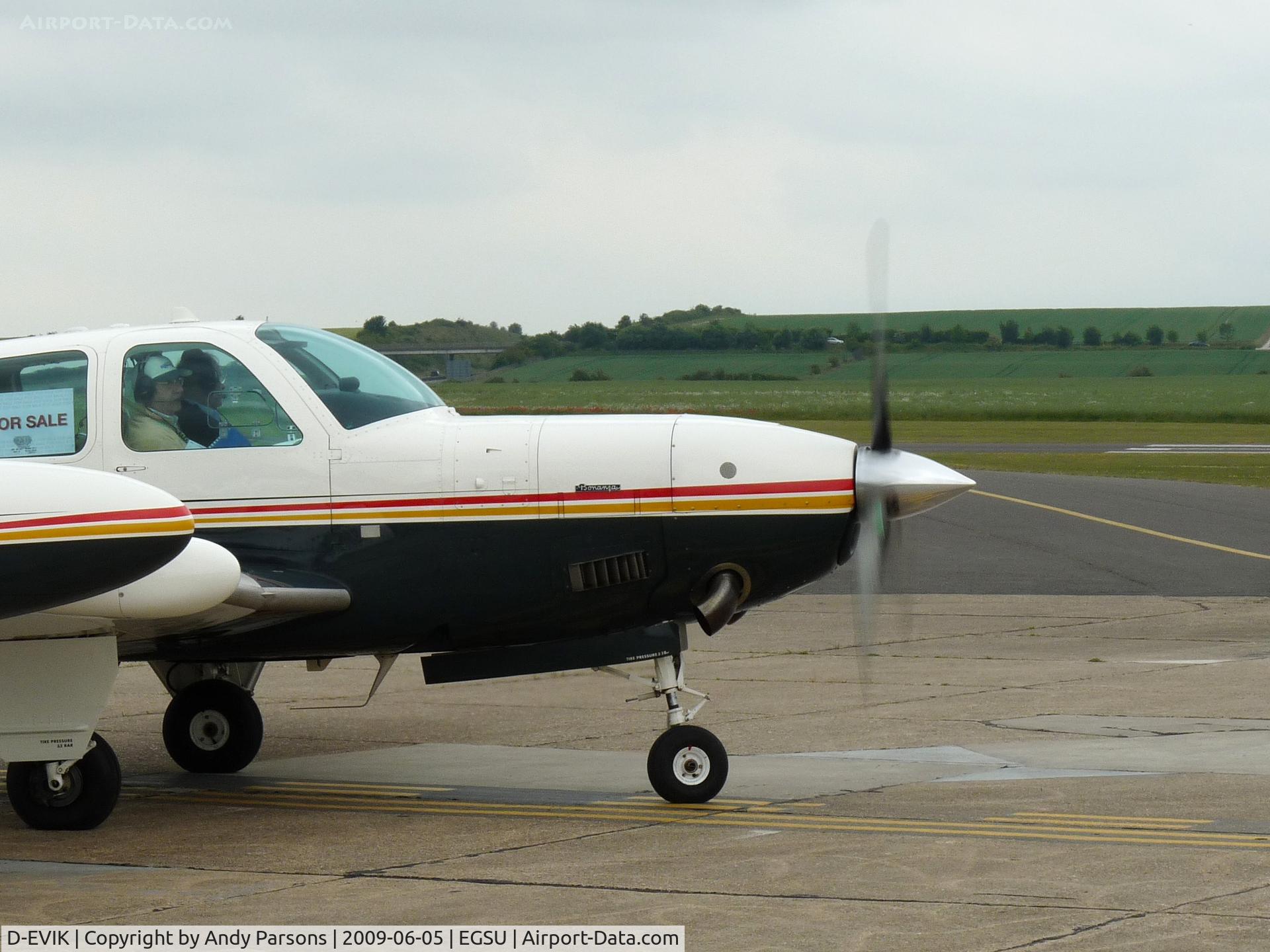 D-EVIK, Beech A36 Bonanza 36 C/N ER-2347, Allison turboprop fits well on this conversion