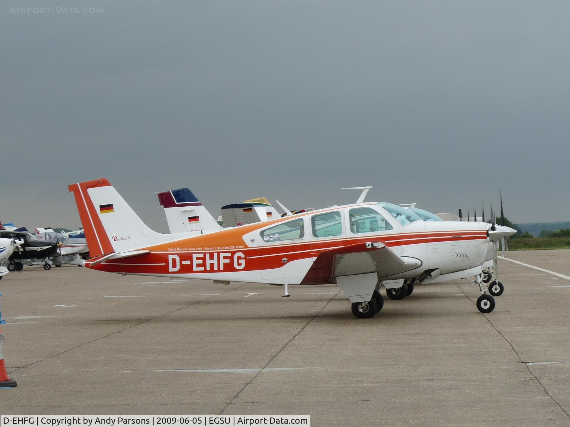 D-EHFG, Beech F33A Bonanza Bonanza C/N CE-730, At Duxford