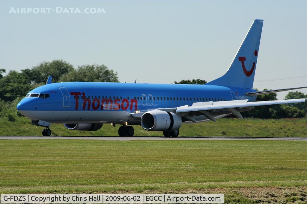 G-FDZS, 2009 Boeing 737-8K5 C/N 35147, Thomson Boeing 737-8K5