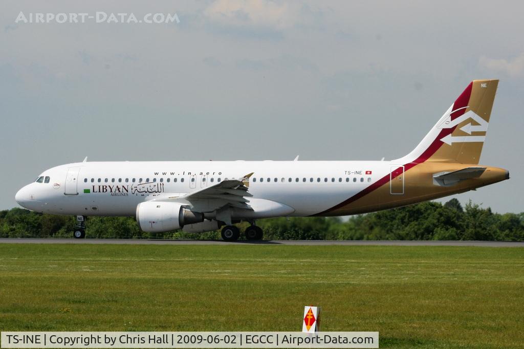 TS-INE, 1991 Airbus A320-211 C/N 222, Libyan Air Cargo