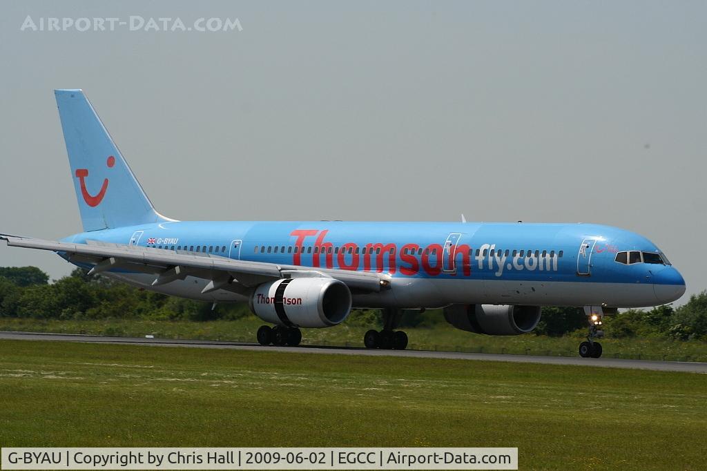 G-BYAU, 1994 Boeing 757-204 C/N 27220, Thomson