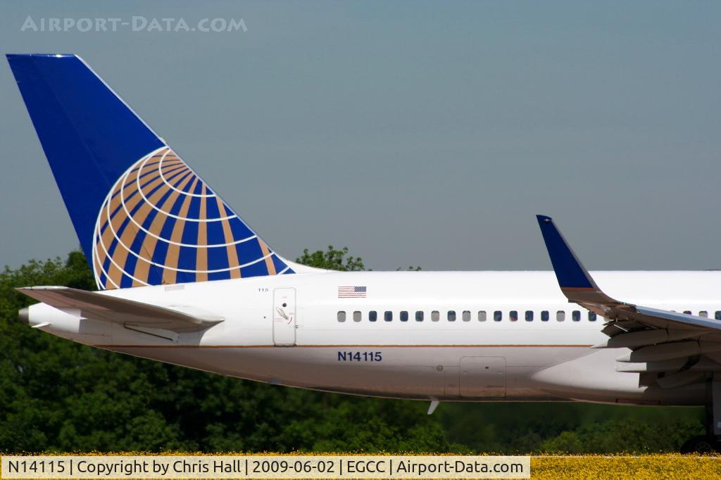 N14115, 1995 Boeing 757-224 C/N 27557, Continental