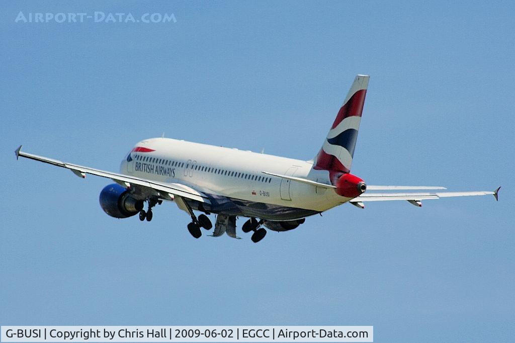 G-BUSI, 1990 Airbus A320-211 C/N 103, British Airways