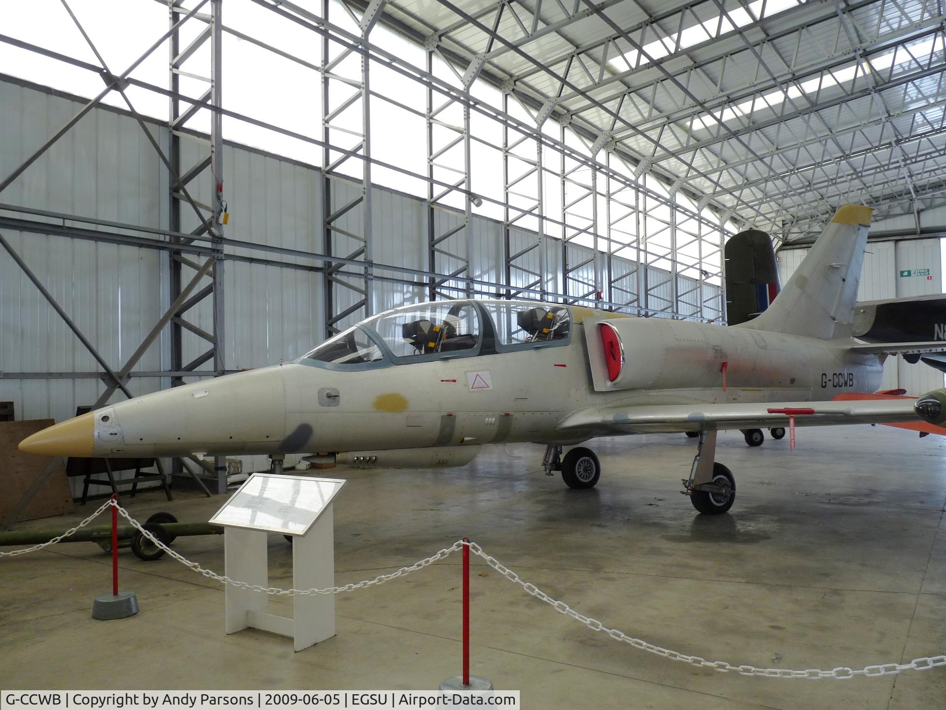 G-CCWB, 1982 Aero L-39ZA Albatros C/N 132036, Being worked on at Duxford