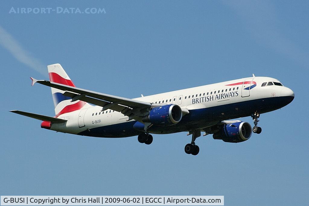 G-BUSI, 1990 Airbus A320-211 C/N 103, British Airways