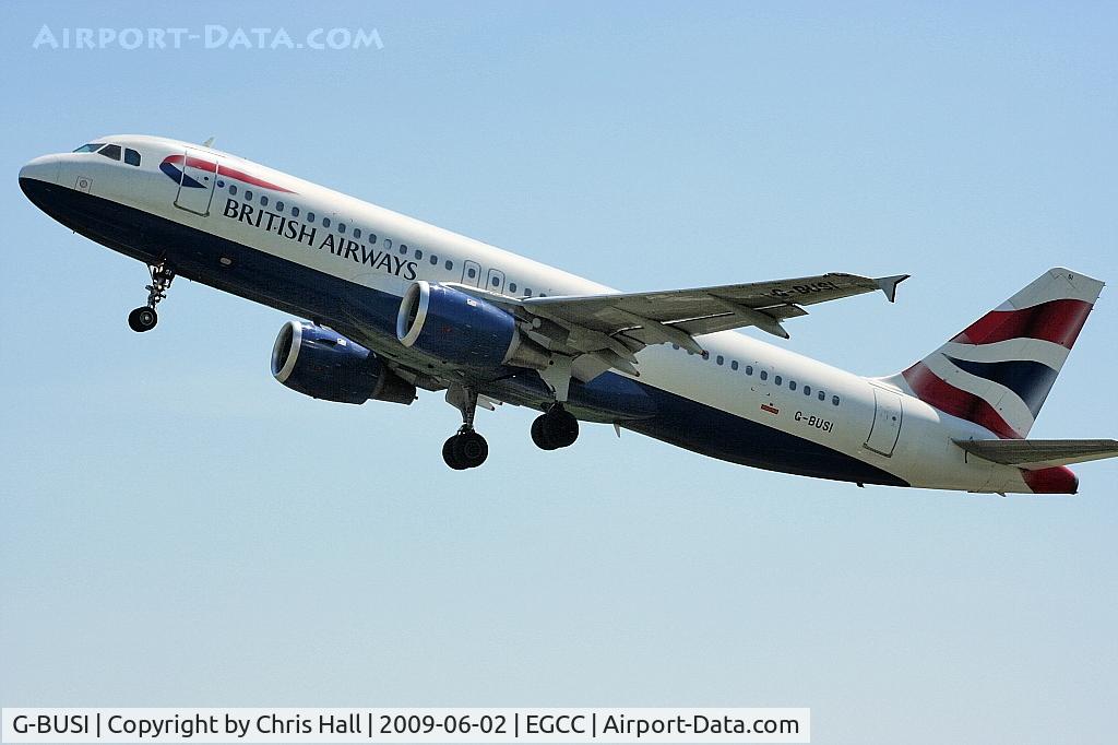 G-BUSI, 1990 Airbus A320-211 C/N 103, British Airways