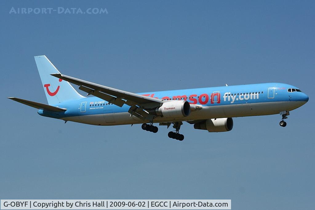 G-OBYF, 1998 Boeing 767-304 C/N 28208, Thomson