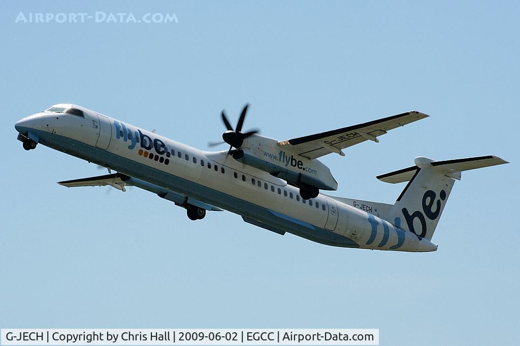G-JECH, 2005 De Havilland Canada DHC-8-402Q Dash 8 C/N 4103, flybe
