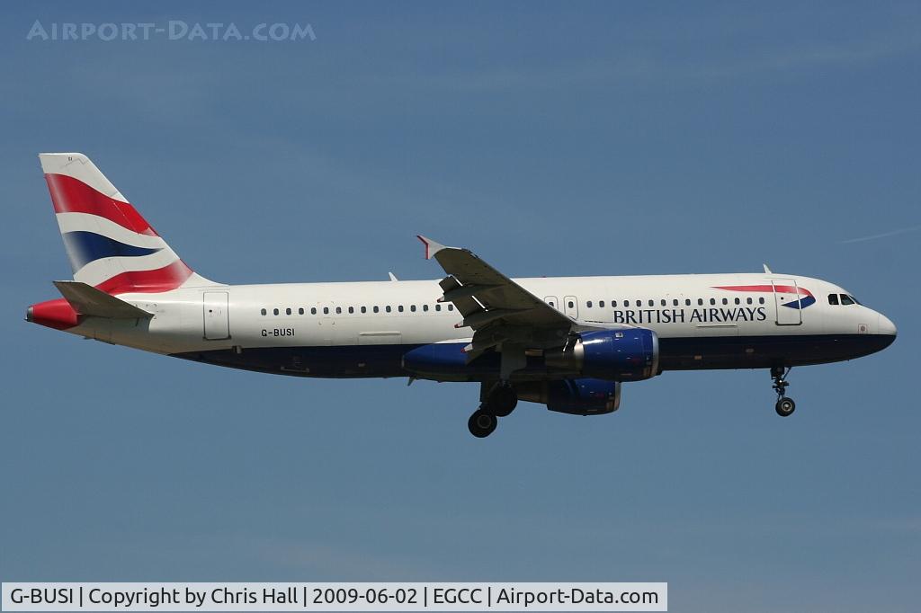 G-BUSI, 1990 Airbus A320-211 C/N 103, British Airways