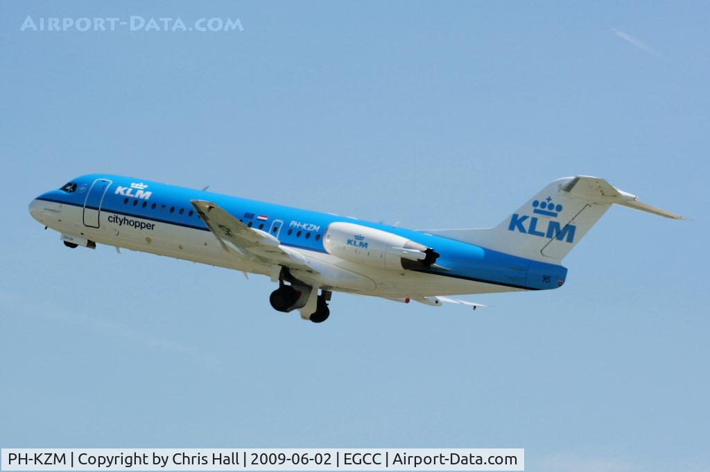 PH-KZM, 1995 Fokker 70 (F-28-0070) C/N 11561, KLM Cityhopper